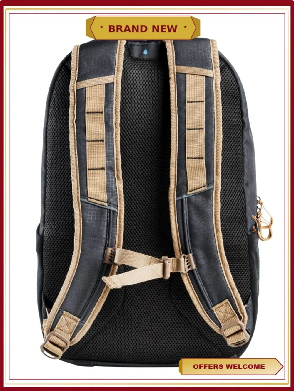 Ozark Trail 20L Polyester Cedar Daypack Backpack with Padded Laptop Compartment